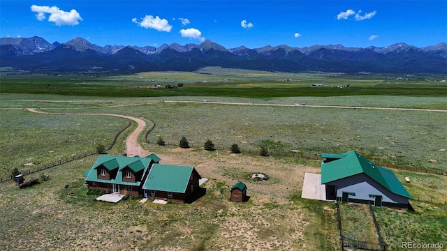 29 Howe Rd, Westcliffe, CO 81252 - view of mountain backdrop with rural landscape