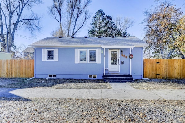 view of front of house