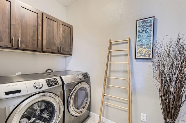 3795 Depew St Unit D, Wheat Ridge, CO 80212 - washroom featuring cabinet space and separate washer and dryer