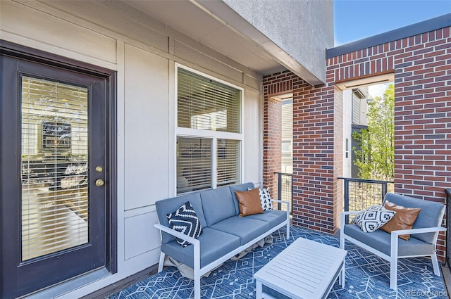 3795 Depew St Unit D, Wheat Ridge, CO 80212 - balcony with an outdoor hangout area