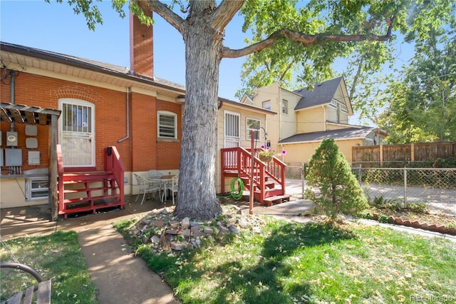 view of rear view of house