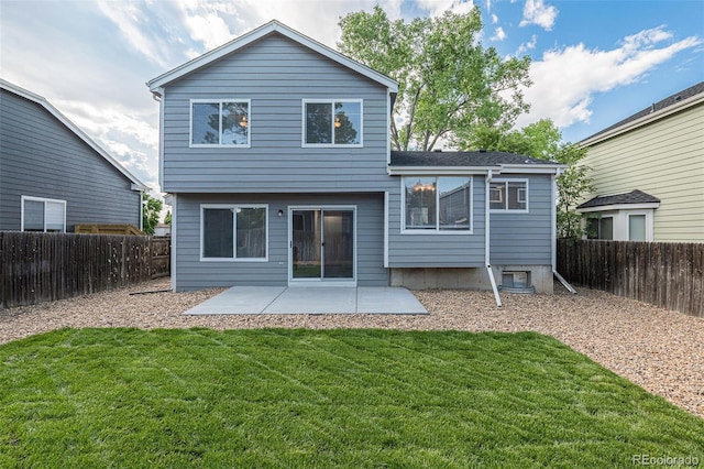 5068 E Crestone Ave, Castle Rock, CO 80104 - back of property featuring a patio