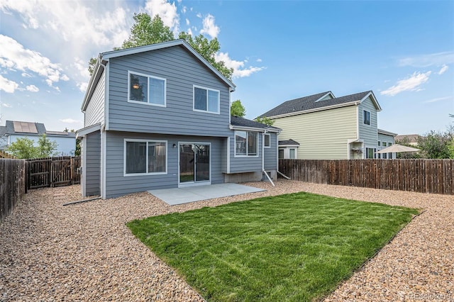 5068 E Crestone Ave, Castle Rock, CO 80104 - back of property with a patio area