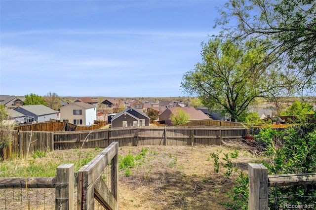 1156 White Stone Way, Fountain, CO 80817 - fenced backyard with a residential view