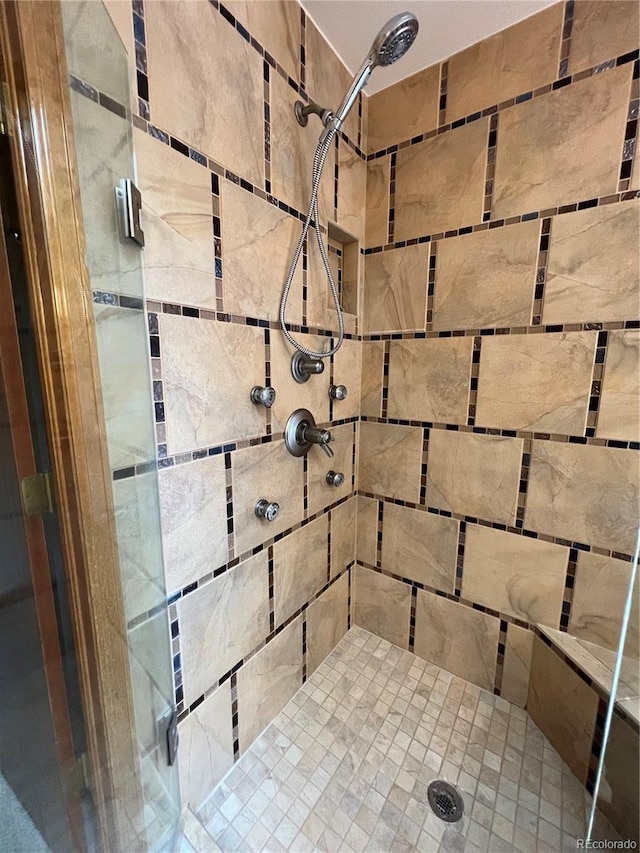 full bath with a stall shower
