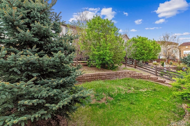 22310 E Chenango Dr, Aurora, CO 80015 - view of yard with fence