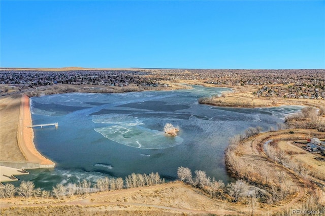 property view of water