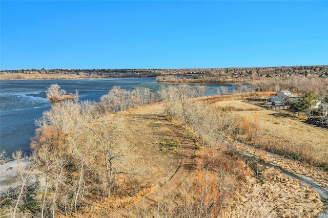 property view of water