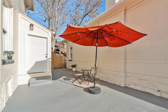 view of patio / terrace