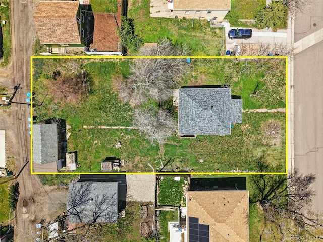 1914 Washington Ave, Golden, CO 80401 - aerial view of property's location featuring property boundaries highlighted