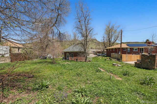 1914 Washington Ave, Golden, CO 80401 - view of yard