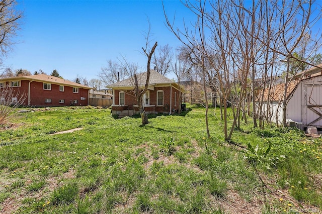 1914 Washington Ave, Golden, CO 80401 - view of yard featuring a storage unit