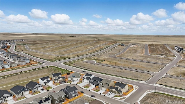 drone / aerial view featuring a residential view