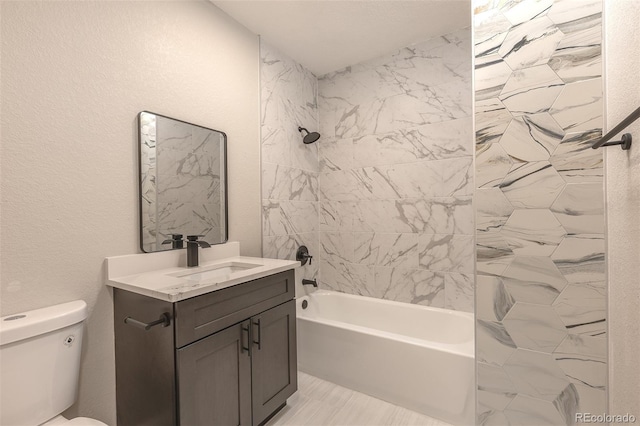 5195 Allison St, Arvada, CO 80002 - full bathroom with vanity and shower / bath combination