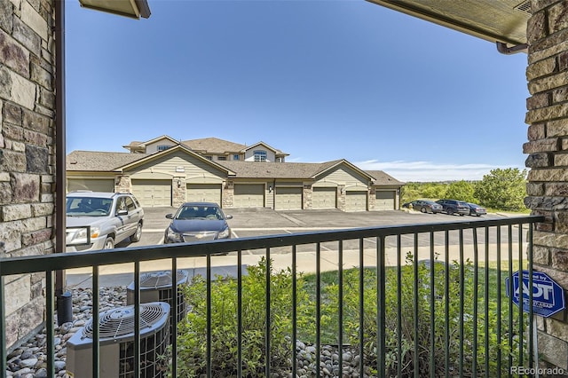 18657 Stroh Rd Unit 4103, Parker, CO 80134 - balcony with central AC