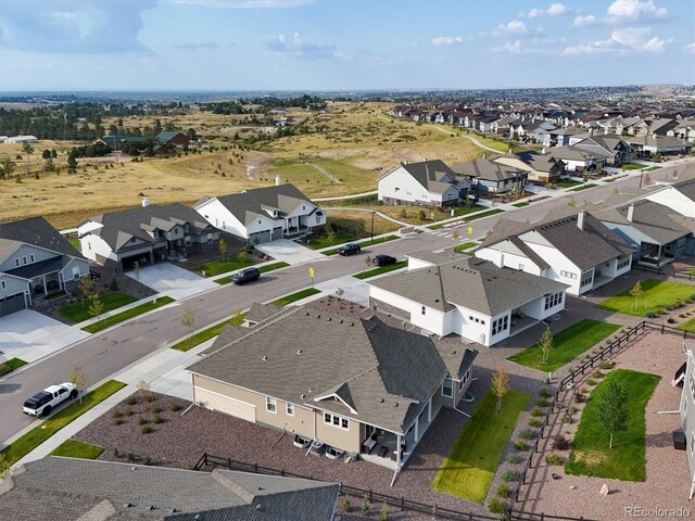 8890 S Quatar Ct, Aurora, CO 80016 - aerial perspective of suburban area