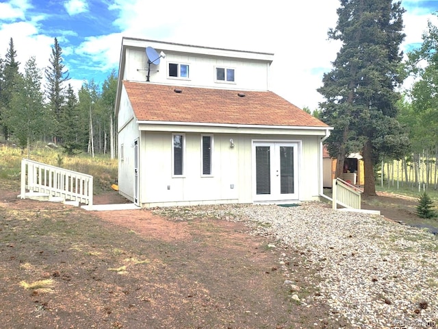 view of rear view of house