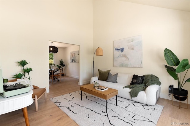 6097 S Jackson St, Centennial, CO 80121 - living area with wood finished floors