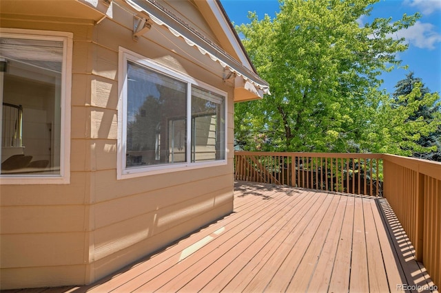 8884 Miners St, Highlands Ranch, CO 80126 - view of wooden terrace