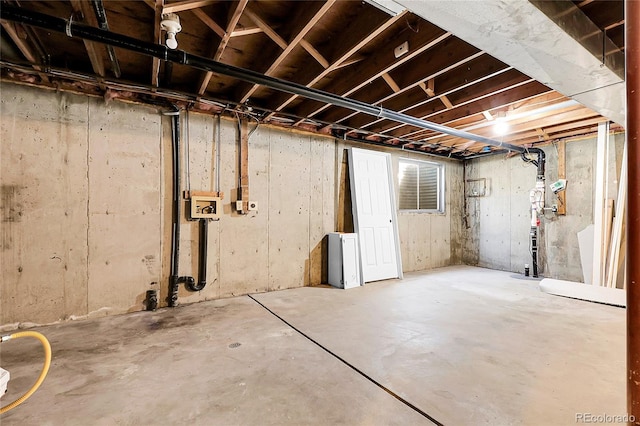 5373 S Prescott St, Littleton, CO 80120 - unfinished below grade area with drainage system