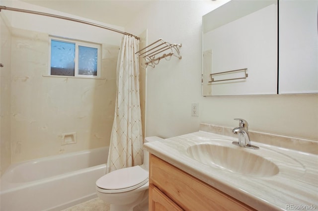 13365 Meadow Glen Ln, Colorado Springs, CO 80908 - bathroom with vanity and shower / bath combination with curtain