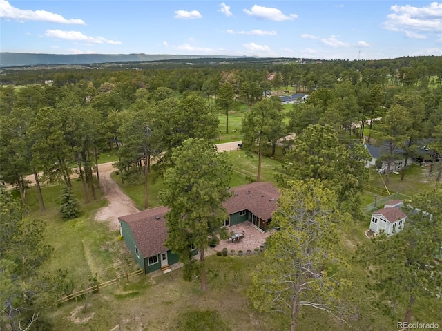 13365 Meadow Glen Ln, Colorado Springs, CO 80908 - aerial view of a forest