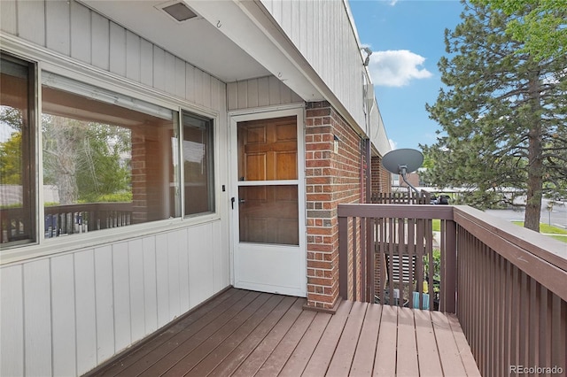 3663 S Sheridan Blvd Unit H15, Denver, CO 80235 - view of wooden terrace