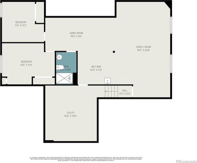 7410 Winter Berry Ln, Castle Pines, CO 80108 - view of floor plan / room layout
