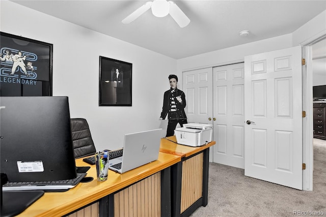 5337 S Ukraine Way, Aurora, CO 80015 - office space with light carpet and ceiling fan