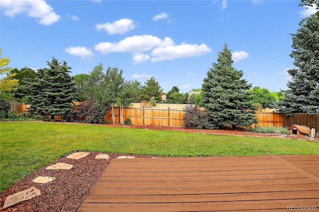 5337 S Ukraine Way, Aurora, CO 80015 - view of wooden deck