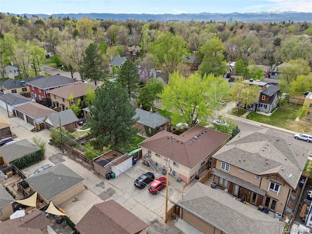746 Birch St, Denver, CO 80220 - drone / aerial view with a residential view