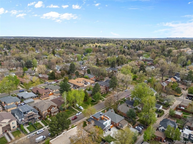 746 Birch St, Denver, CO 80220 - drone / aerial view with a residential view