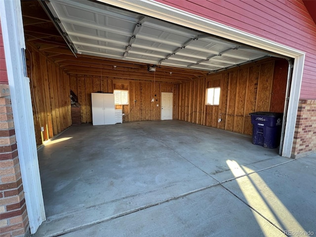 1245 Yates St, Denver, CO 80204 - garage with wood walls