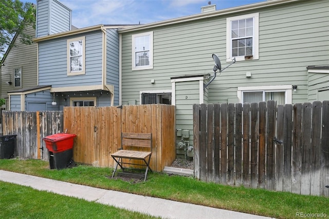 view of rear view of house