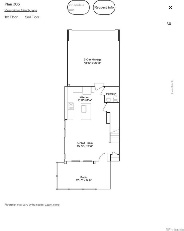 708 N Bently St, Watkins, CO 80137 - room layout