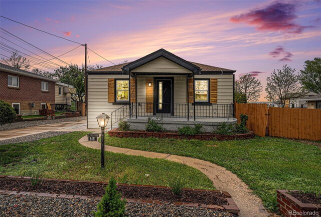 5491 Lowell Blvd, Denver, CO 80221 - bungalow featuring a porch