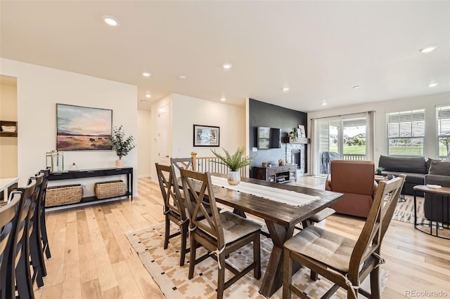515 176th Ave, Broomfield, CO 80023 - dining area featuring light wood-style flooring and recessed lighting
