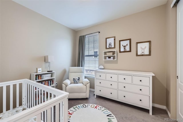 515 176th Ave, Broomfield, CO 80023 - carpeted bedroom featuring baseboards and a crib
