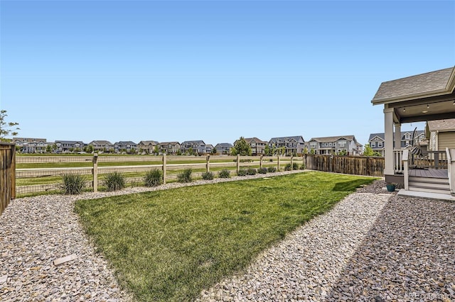 515 176th Ave, Broomfield, CO 80023 - view of yard with a residential view and a deck