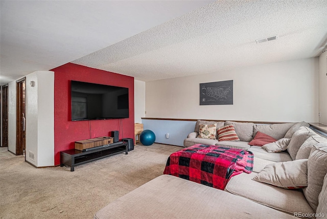 16724 E Hialeah Ave, Centennial, CO 80015 - living room with carpet flooring and a textured ceiling