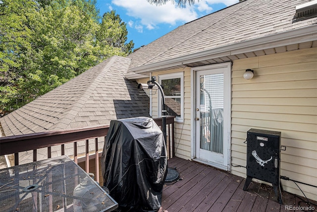 16724 E Hialeah Ave, Centennial, CO 80015 - view of wooden deck