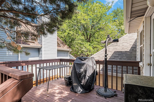 16724 E Hialeah Ave, Centennial, CO 80015 - view of wooden deck