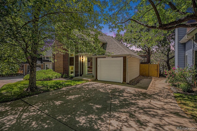 16724 E Hialeah Ave, Centennial, CO 80015 - view of front of home featuring concrete driveway and an attached garage