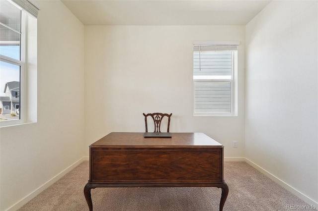 2226 Monte Vista St, Fort Lupton, CO 80621 - home office with baseboards and carpet