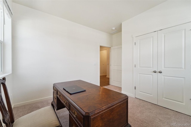 2226 Monte Vista St, Fort Lupton, CO 80621 - office featuring baseboards and light carpet