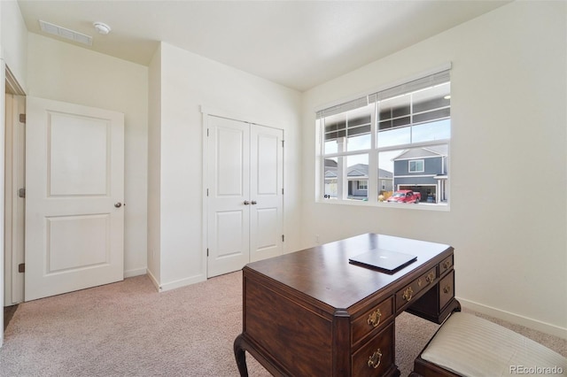 2226 Monte Vista St, Fort Lupton, CO 80621 - office space with carpet floors, baseboards, and visible vents