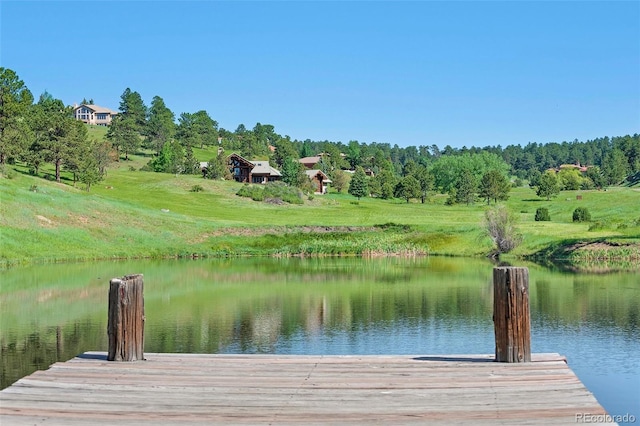 28267 Meadowlark Dr, Golden, CO 80401 - dock with a water view