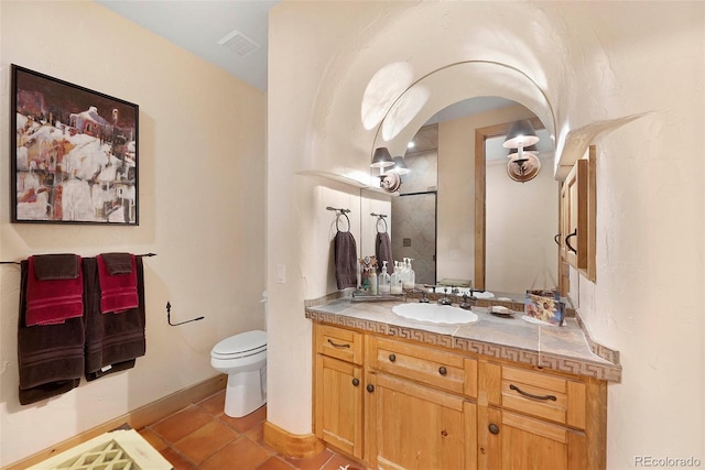28267 Meadowlark Dr, Golden, CO 80401 - bathroom with vanity and tile patterned floors
