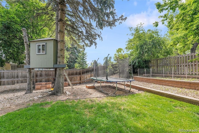 5050 W 102nd Ave, Westminster, CO 80031 - view of yard with a trampoline