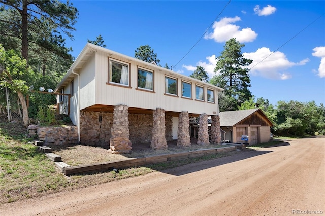426 Corona Ave, Palmer Lake, CO 80133 - view of front of property featuring driveway